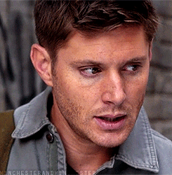 traveling-winchesters: winchesterandwinchester:  Holy freckles  On this day, in the battle between makeup department and freckles, the freckles won. 