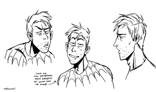 the golden trilogy of &ldquo;trashcan on fire” men :’^) (+ peter b doodles)