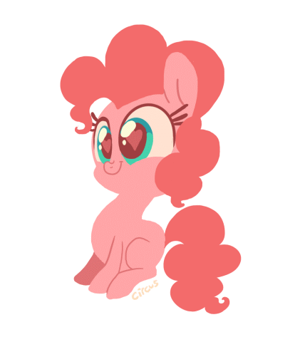 demotivatedpinkiepie:  extraordinarycircus:  Smile~! ☆  Pinkie: 8D  CutiePie~!