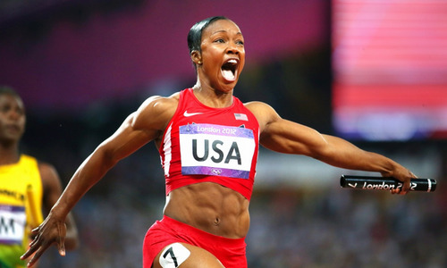 I saw a picture of Allyson Felix and was porn pictures