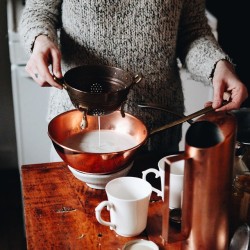 Johnnaholmgren:  Today Was Definitely A Day For Honey Hot Chocolate And Star Anise