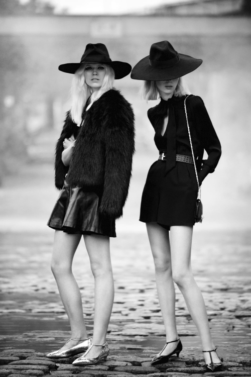 senyahearts: Ola Rudnicka &amp; Esmeralda Seay-Reynolds in “New York Dolls” for W Ma