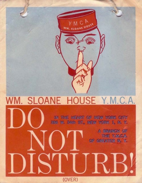 collectorsweekly: The Art of Making People Go Away Vintage “Do Not Disturb” signs, c. mid-20th Centu