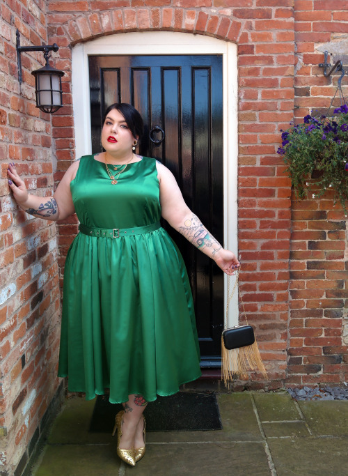 Porn Pics misswhittington:  The perfect green dress