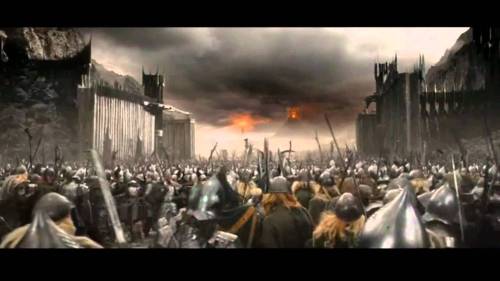 In that last battle were Mithrandir, and the sons of Elrond, and the King of Rohan, and lords of Gon