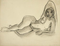 mauveflwrs:  Henri Matisse Femme Allongée,