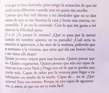 huelesalluvia:   ¿Qué te pasa por la mente cuando mi nombre aparece en tu pantalla?   Carlos Miguel Cortés