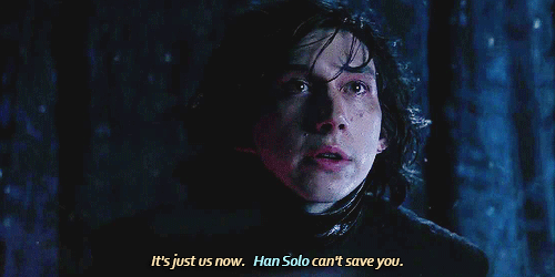 mweerden:kylorananddrivermecrazy:Kylo Ren calling his father by his full nameYeah Kylo, that’s reall
