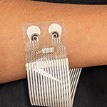 Engineers have developed the first wearable soft, stretchy skin patch device that monitors heart sig