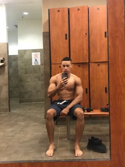 fitnessbyjeff:  While I sit down you can suck this cock 😂 #REBLOG ME