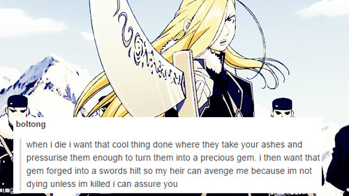 winnifredburkle:FMA + text posts: 7/ ¯\_(ツ)_/¯