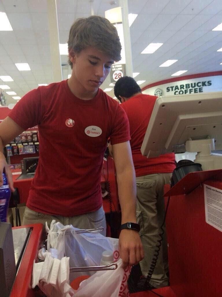 bamyasi:  cianatic:  I get that the internet is thirsty for Alex from Target but