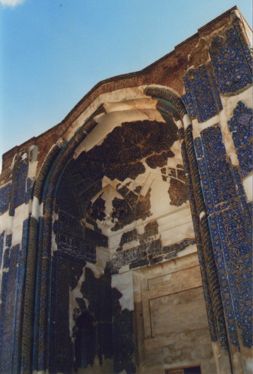 miradeboose: the blue mosque in Tabriz, Iran. april 2018