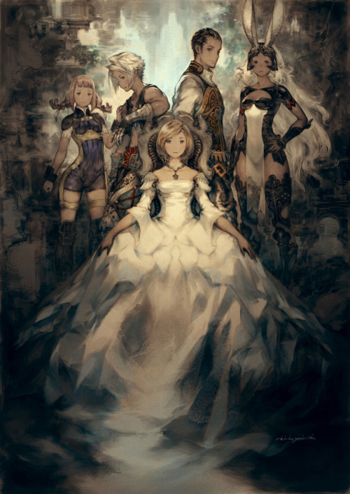 catiuapavel:Higher res and complete artwork of the new box art for FFXII: TZA on Switch.