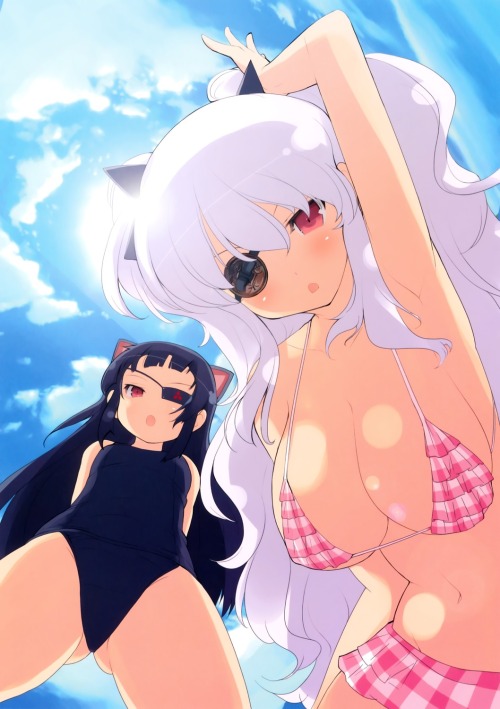 yaegashi nan senran kagura animal ears bikini porn pictures