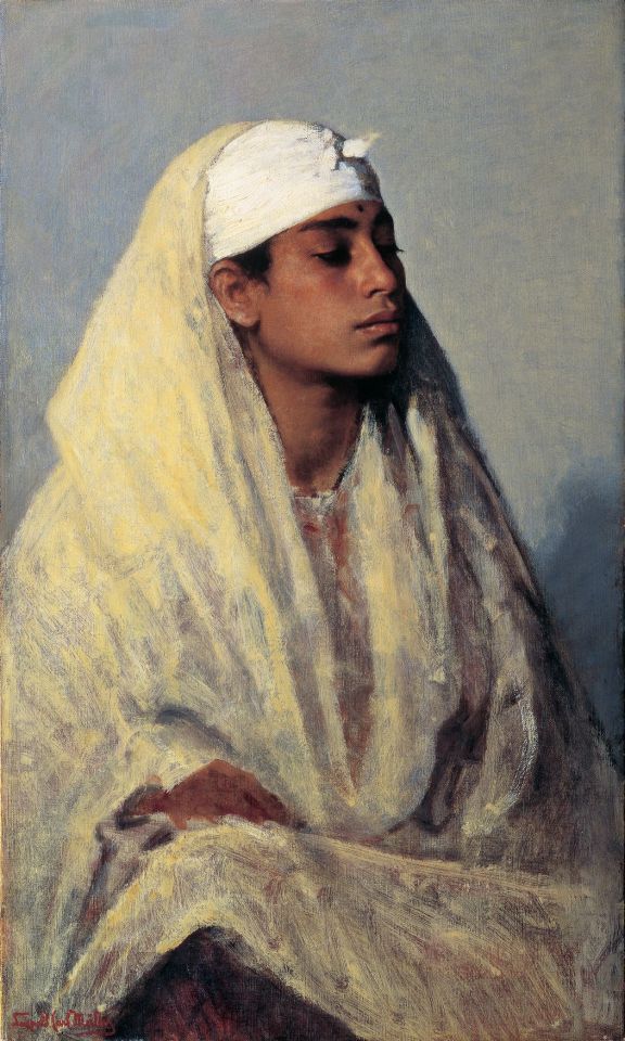 Ein Sphinxgesicht Von Heute (Un Visage De Sphinx D'aujourd'hui)Leopold Carl Mller, Ca. 1875/1880