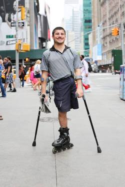 humansofnewyork:  &ldquo;I knew you’d stop me one day.&rdquo;