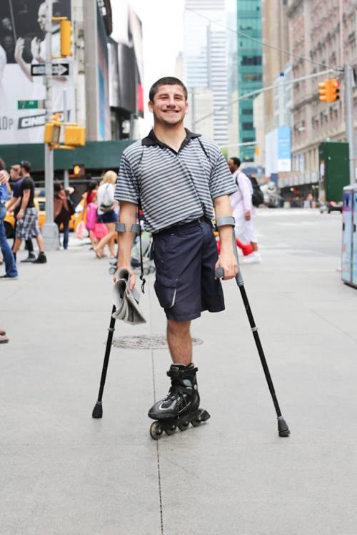 humansofnewyork:  “I knew you’d stop me one day.”