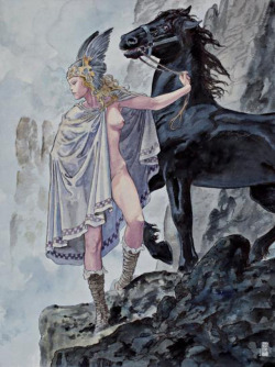 baronwittmann: Valkyrie, by Milo Manara