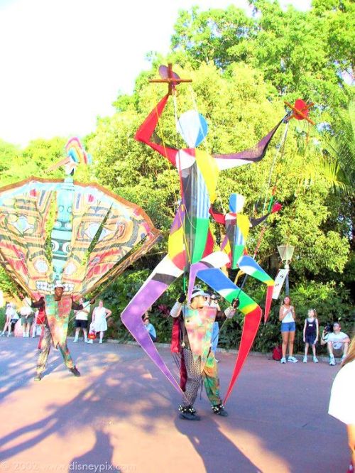 magicalfanaticism-blog: Tapestry of Dreams Parade at Epcot. This parade ran around the World Showcas