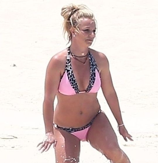 Britney Spears Paparazzi Pink Bikini Photos porn pictures