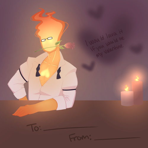 pixelzombe:Four hot valentines for your hot date.