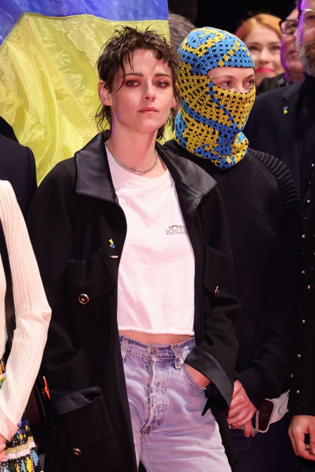 Berlinale jury led by Kristen Stewart showing solidarity with Ukraine along with the Ukrainian ambassador and German Minister 