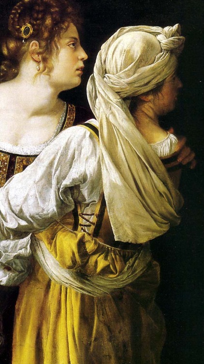 falsefangs:Women in Artemisia Gentileschi’s paintings: “As long as i live, I will have control over 