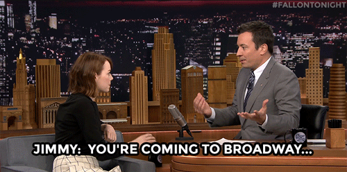 fallontonight:  Emma Stone is coming to “Cabaret” on Broadway! 