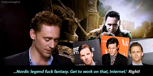 Tom Hiddleston on Zygoma Polishing Parties