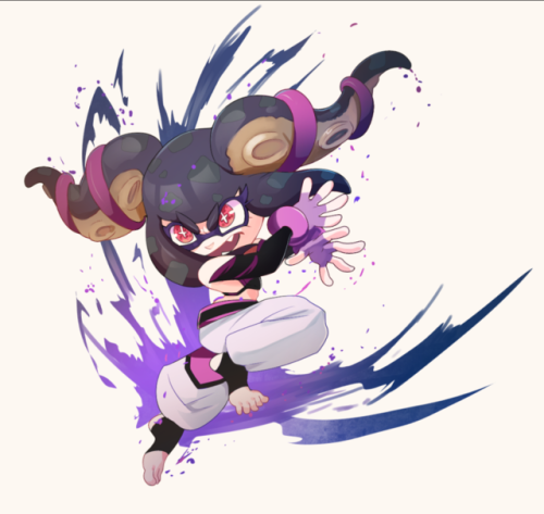 What if we combined Street Fighter characters and Splatoon?