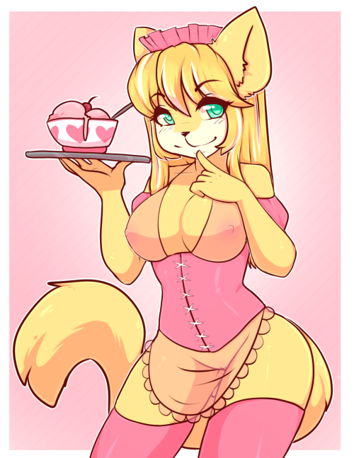 furballthefurry:  Dessert is served! - by Zyira