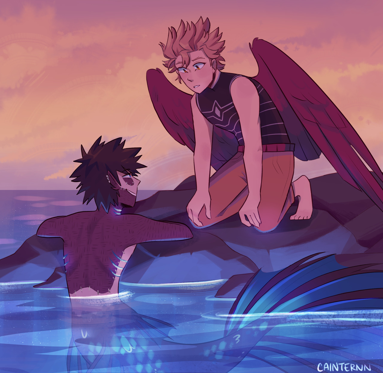 cainternn:  happy mermay!BONUS: