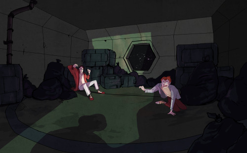 annalyz3:Two bros chillin’ in an airlock, five feet apart ‘cause they’re not gay