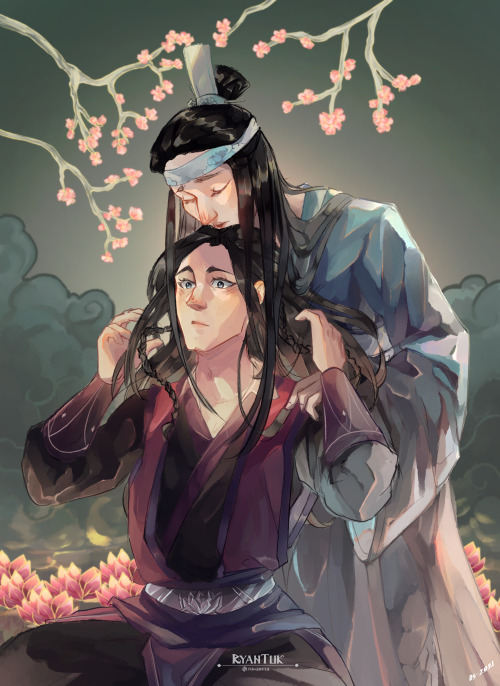 riantuk:I wanna touch…their hair Soft Xicheng <3Instagram | Twitter | Ryan Tuk (@penguintuk)