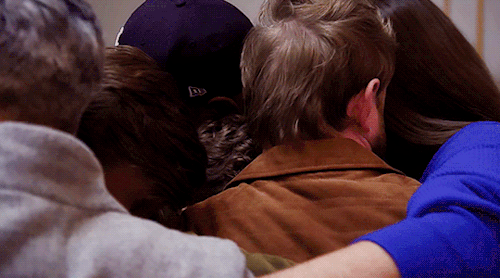 Group hugs in season 4