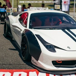 stancenation:  Woah! What do you guys think about this Ferrari 458? | Photo By: #takashifukui #stancenation