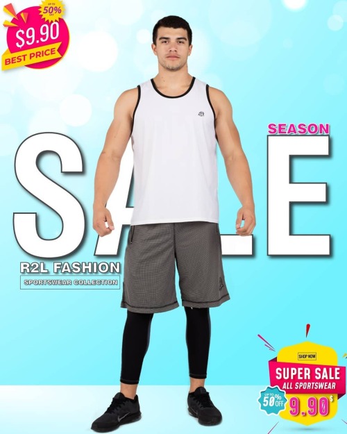 Super season sale on R2LFashion.Com All sportswear - $9.90 https://www.r2lfashion.com/collections 