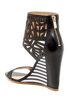 womenshoesdaily:Nicole Miller | Nicole Miller Turks Wedge Sandal | Nordstrom Rack