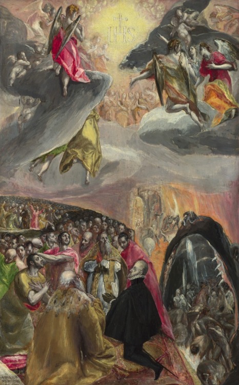 El Greco, The Adoration of the Name of Jesus, ca. 1575-80