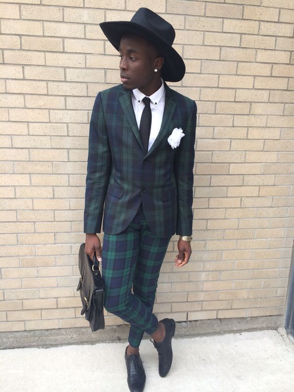 blackfashion:  Name: Jalen Age:22 xlickmyfashionx.tumblr.com IG:_lickmyfashion_ Suit
