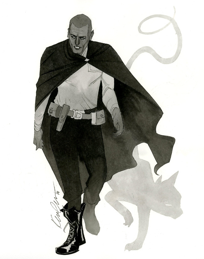 kevinwada:  The Will HeroesCon 2014 sketch Had to throw in Lying Cat as well.  Just