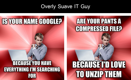 tastefullyoffensive:  Overy Suave IT Guy porn pictures