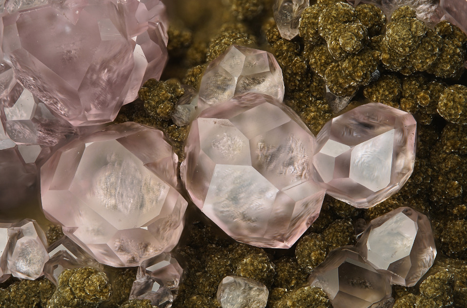 underthescopemineral:   Calcite (Var: Cobaltoan Calcite) (Ca,Co)CO3Locality:Bou Azzer