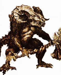 bloodofelves:  Dark Souls → bosses (concept art) 
