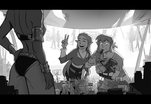 Yeah, I Played Hyrule Warriors And Had BOTW Withdrawals Ok. Have Some BOTW Art!
