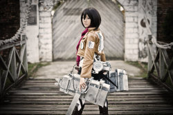 Attack On Titan Mikasa Cosplay 