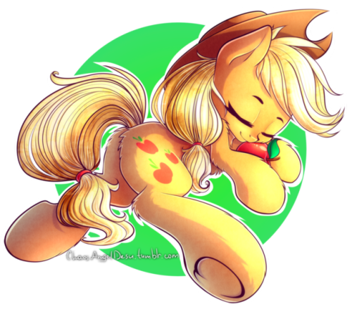 the-pony-allure:Applejack by ChaosAngelDesu adult photos