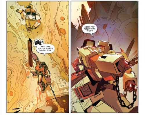 brandxspandex:I dunno if this continuity is gonna end up laying the megop on as thick as IDW1 did, b