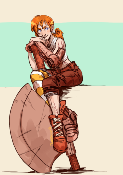 twdschaos: I love this pre-series concept design for Nami - I miss Oda’s early way of drawing women a lot ( ´_ゝ`)  In other news - I’ll be open for requests all of next week as it’ll be my last week of vacation before med school starts! So I